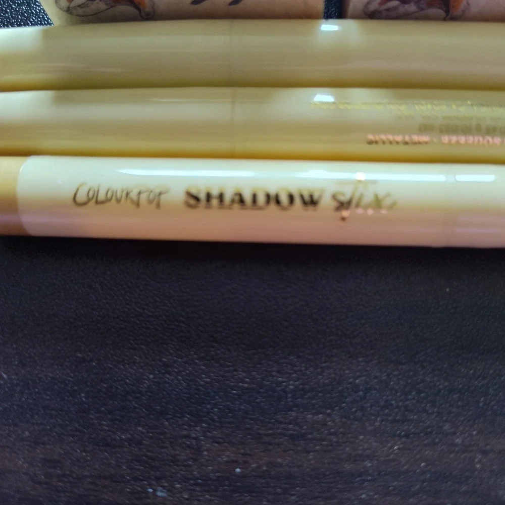 ColourPop eyeshadow lot Super Shadow Shock Mycelium Like a Moss ultra glitter